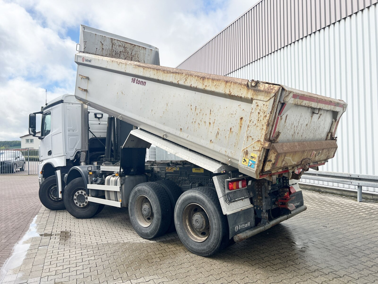 הַחכָּרָה Mercedes-Benz Arocs 3253 K 8x4/4 Arocs 3253 K 8x4/4, Retarder, Stahlmulde ca. 15m³, hydr. Heckklappenöffnung Mercedes-Benz Arocs 3253 K 8x4/4 Arocs 3253 K 8x4/4, Retarder, Stahlmulde ca. 15m³, hydr. Heckklappenöffnung: תמונה 11