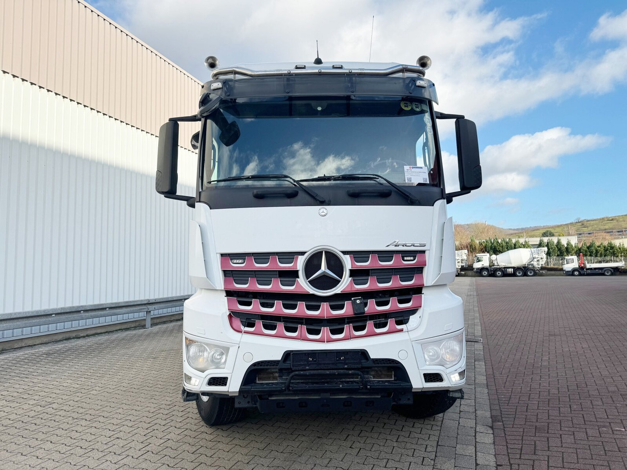 מסיר פסולת Mercedes-Benz Arocs 3258 LK 8x4/4 Arocs 3258 LK 8x4/4, Retarder, Stahlmulde ca. 14m³, hydr. Heckklappenöffnung: תמונה 8
