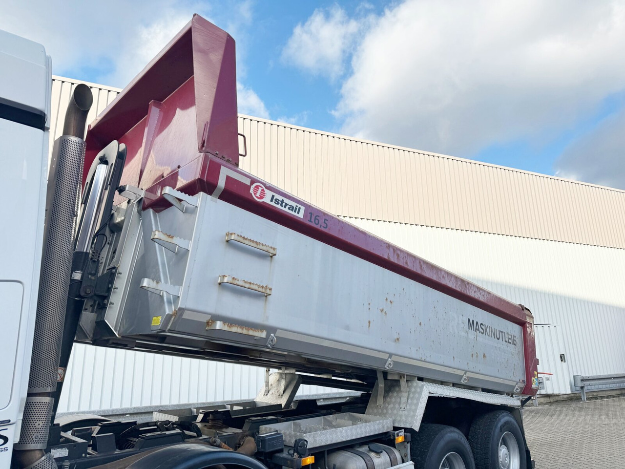 מסיר פסולת Mercedes-Benz Arocs 3258 LK 8x4/4 Arocs 3258 LK 8x4/4, Retarder, Stahlmulde ca. 14m³, hydr. Heckklappenöffnung: תמונה 14