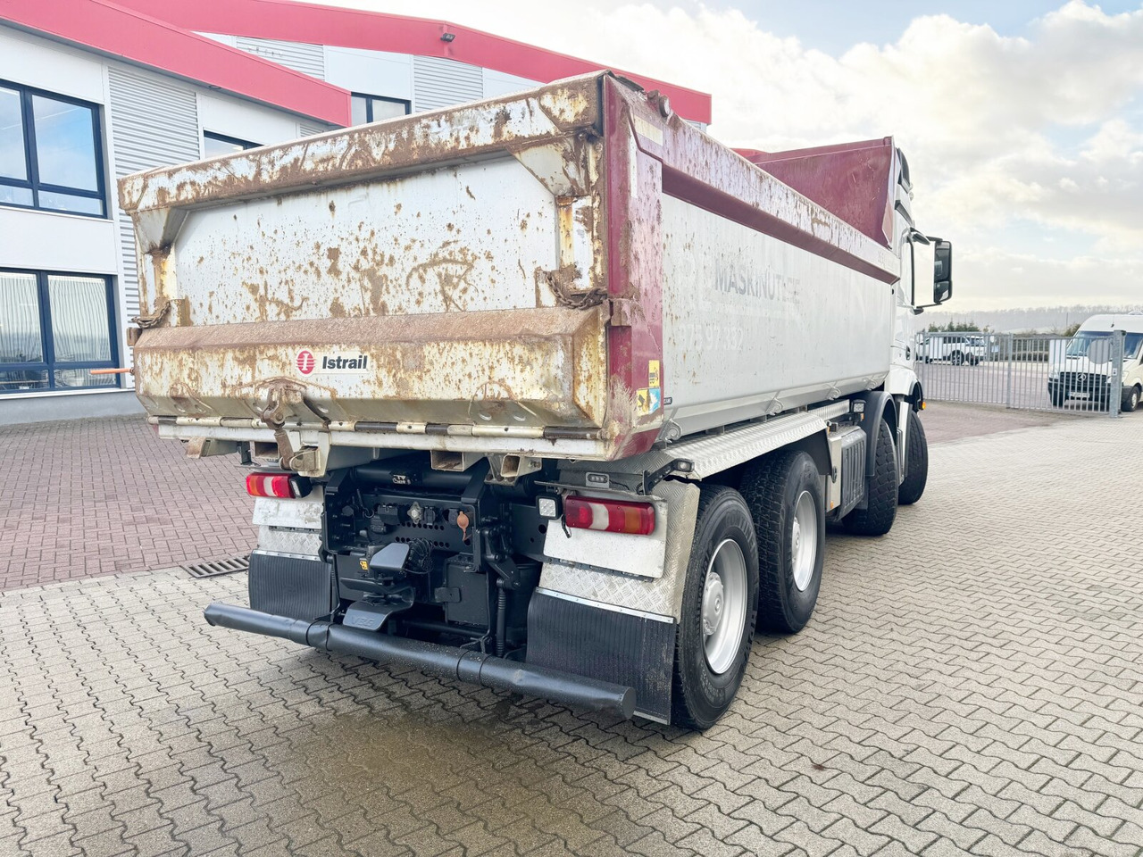 מסיר פסולת Mercedes-Benz Arocs 3258 LK 8x4/4 Arocs 3258 LK 8x4/4, Retarder, Stahlmulde ca. 14m³, hydr. Heckklappenöffnung: תמונה 10