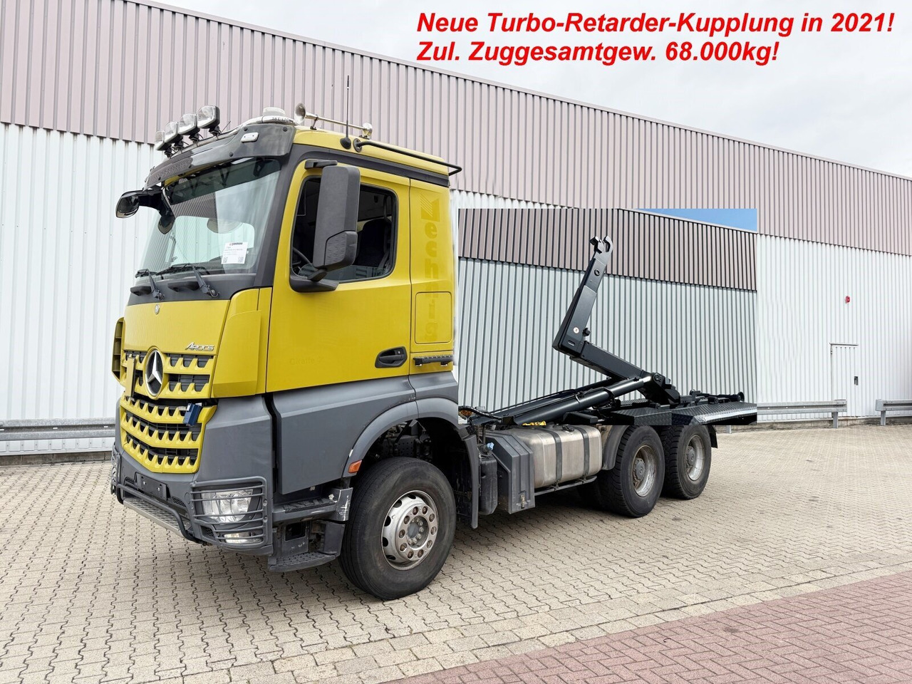 Mercedes-Benz Arocs 3363 K 6x4 Arocs 3363 K 6x4, Grounder, Turbo-Retarder-Kupplung - משאית הרמת וו: תמונה 1 Mercedes-Benz Arocs 3363 K 6x4 Arocs 3363 K 6x4, Grounder, Turbo-Retarder-Kupplung - משאית הרמת וו: תמונה 1