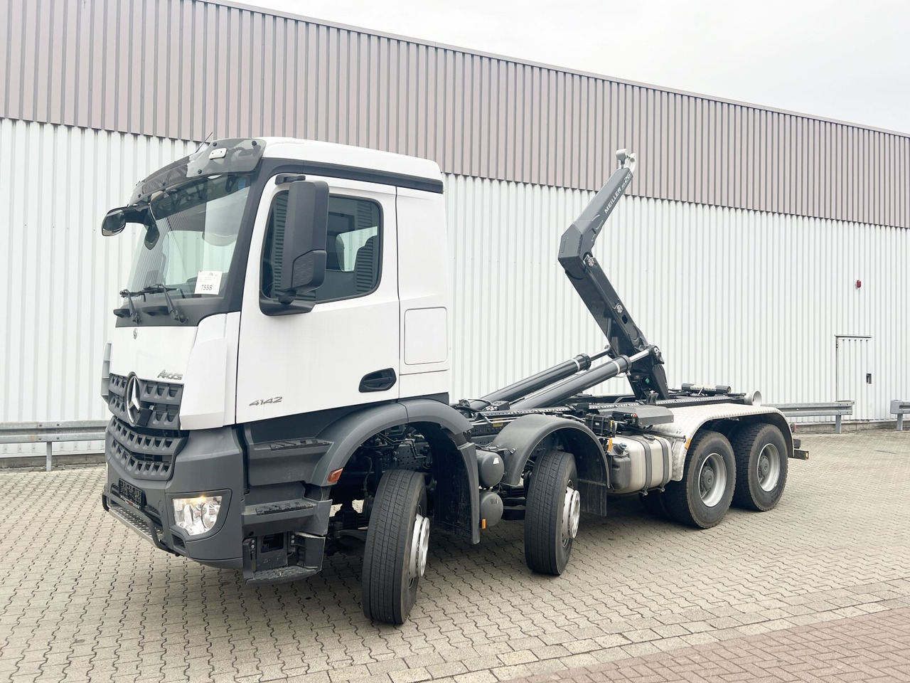 Mercedes-Benz Arocs 4142/48 8x4/4 Arocs 4142/48 8x4/4, Grounder, Meiller RS26 62-K, Funk, Motorabtrieb - משאית הרמת וו: תמונה 1 Mercedes-Benz Arocs 4142/48 8x4/4 Arocs 4142/48 8x4/4, Grounder, Meiller RS26 62-K, Funk, Motorabtrieb - משאית הרמת וו: תמונה 1