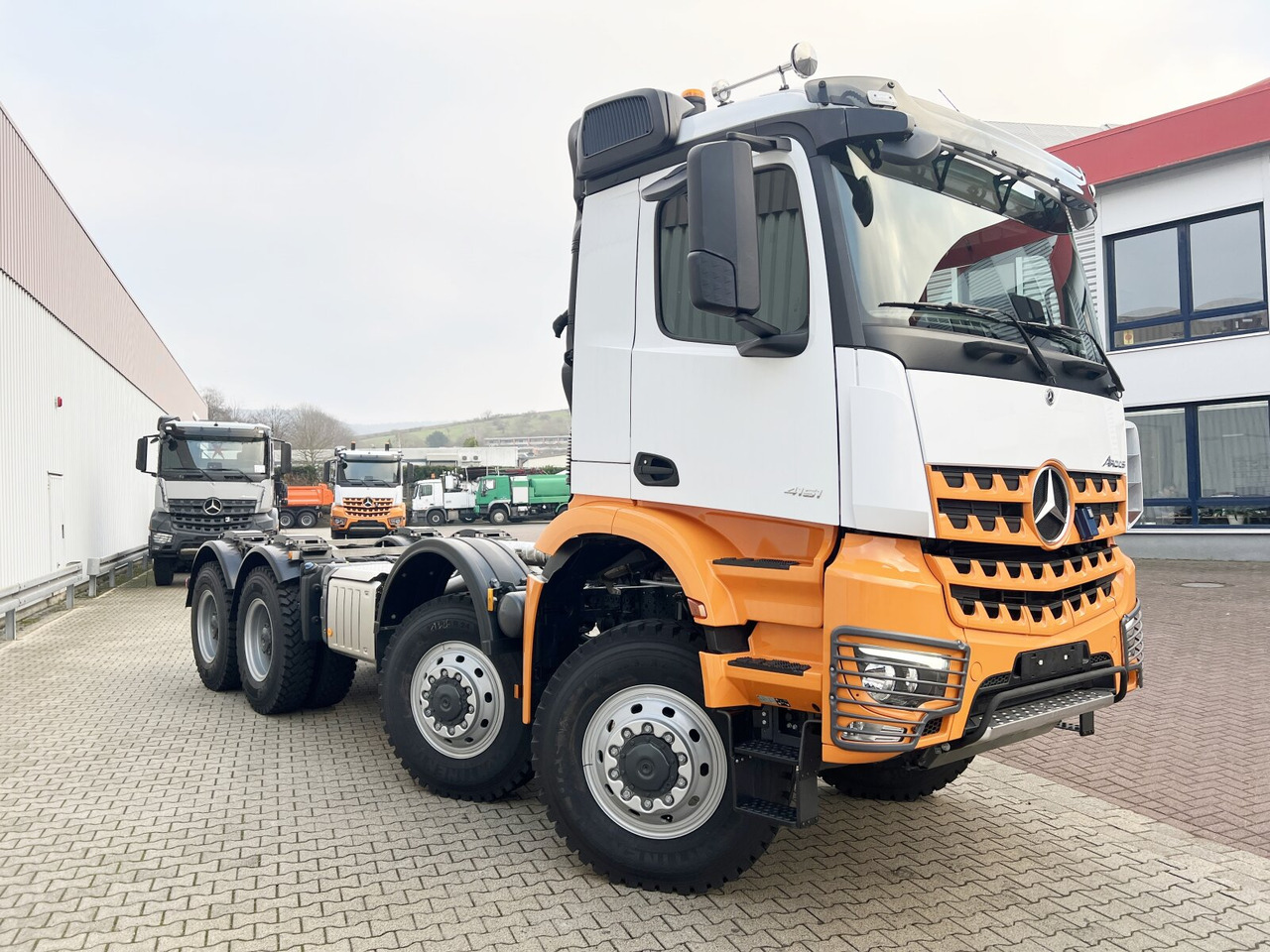 חָדָשׁ מזהיר Mercedes-Benz Arocs 4151 AK 8x8/4 Arocs 4151 AK 8x8/4, Grounder: תמונה 9