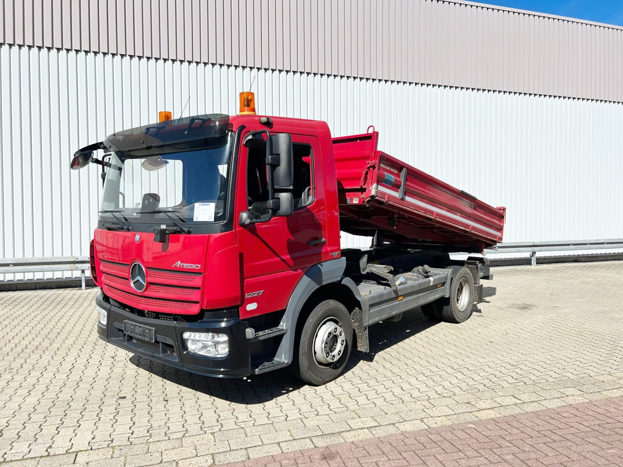 Mercedes-Benz Atego 1227 K 4x2 Atego 1227 K 4x2, Meiller Kipper - מזהיר: תמונה 1 Mercedes-Benz Atego 1227 K 4x2 Atego 1227 K 4x2, Meiller Kipper - מזהיר: תמונה 1
