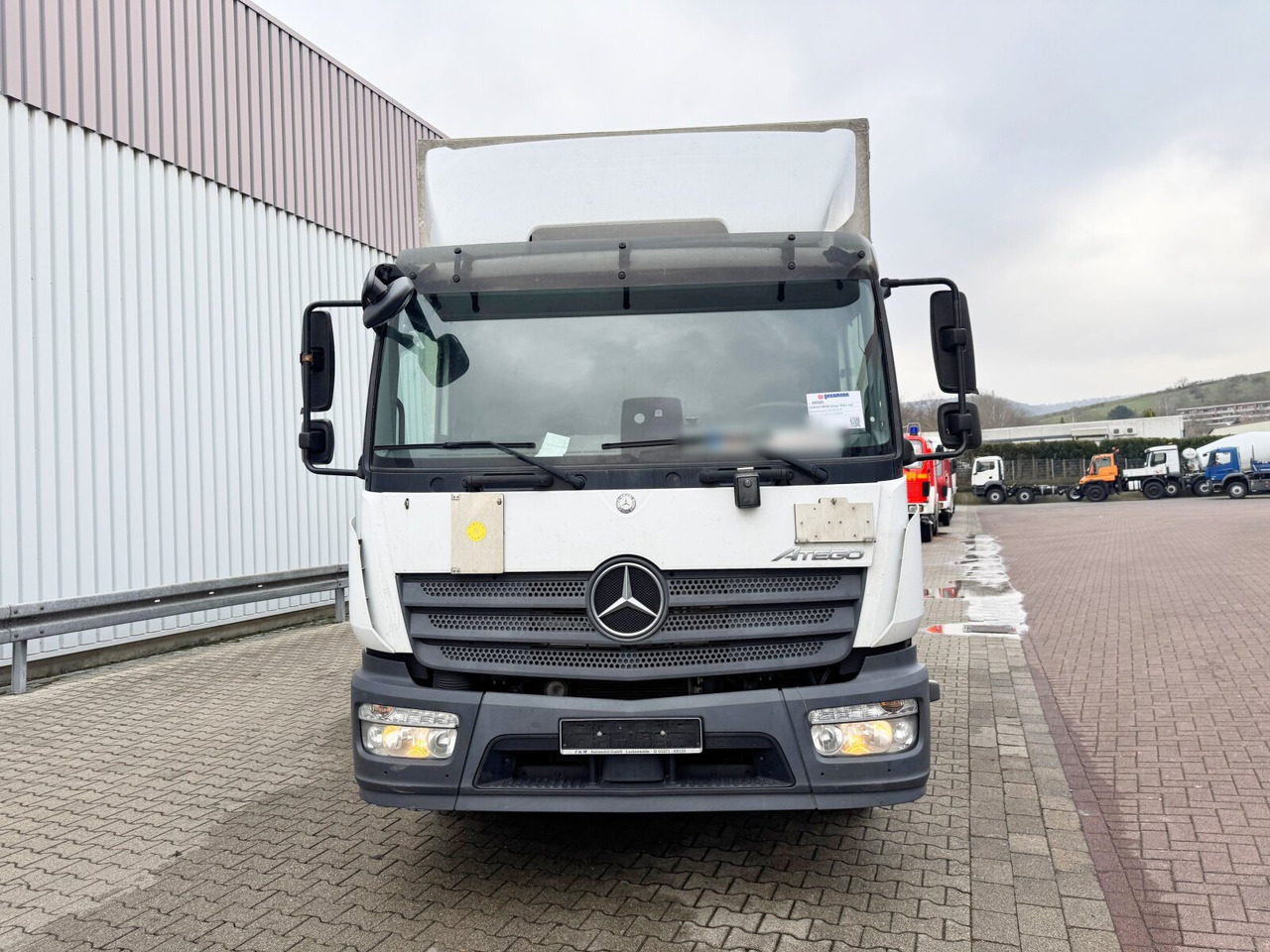 משאית צד נופל/ שטוחה Mercedes-Benz Atego 1530 L 4x2 Atego 1530 L 4x2 mit LBW Dhollandia: תמונה 7
