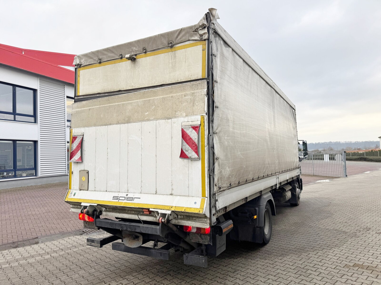 משאית צד נופל/ שטוחה Mercedes-Benz Atego 1530 L 4x2 Atego 1530 L 4x2 mit LBW Dhollandia: תמונה 9