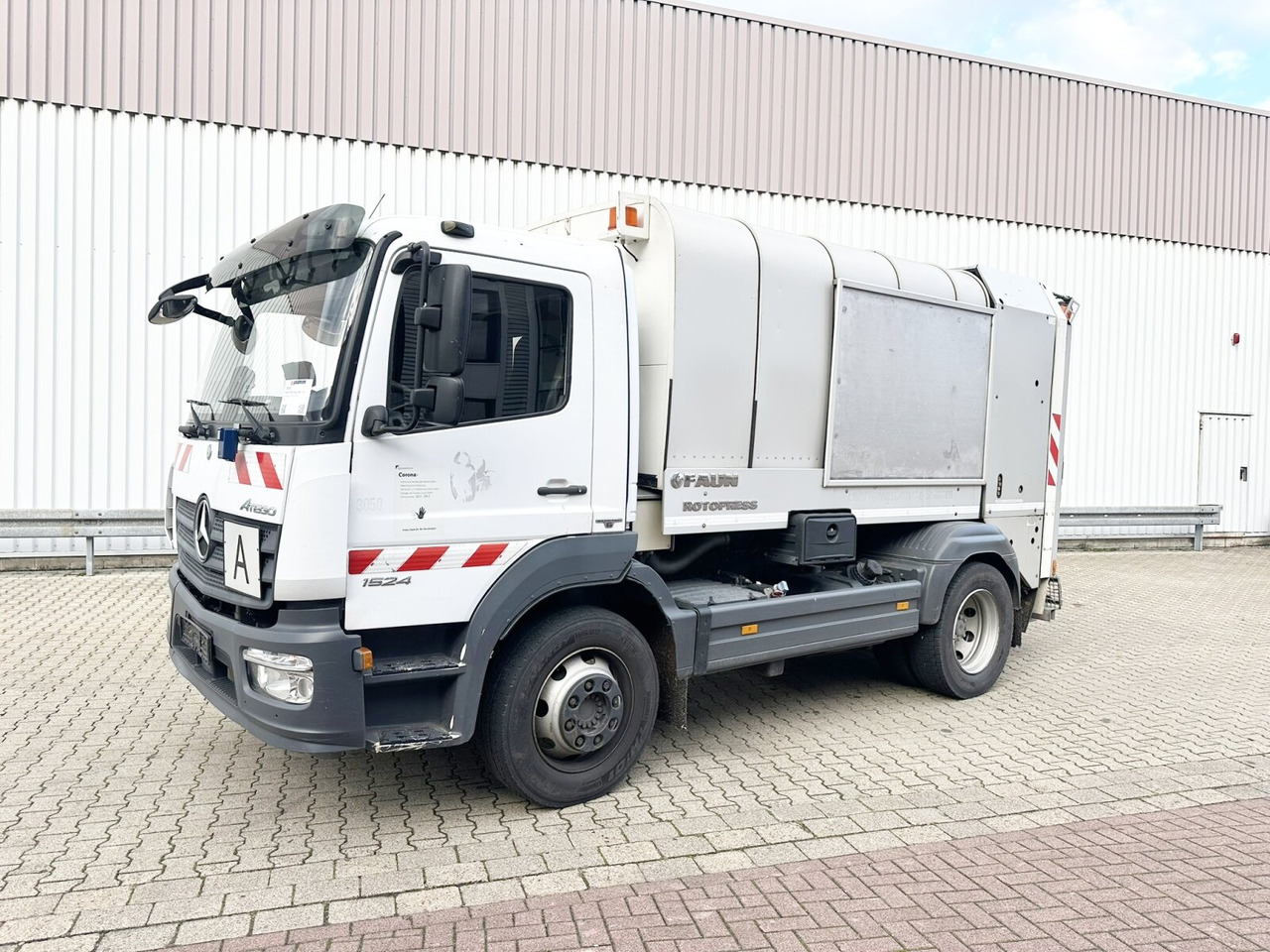 Mercedes-Benz Atego 1624 L 4x2 Atego 1624 L 4x2, Retarder, Faun Rotopress, Zöller-Schüttung - משאית אשפה: תמונה 1 Mercedes-Benz Atego 1624 L 4x2 Atego 1624 L 4x2, Retarder, Faun Rotopress, Zöller-Schüttung - משאית אשפה: תמונה 1