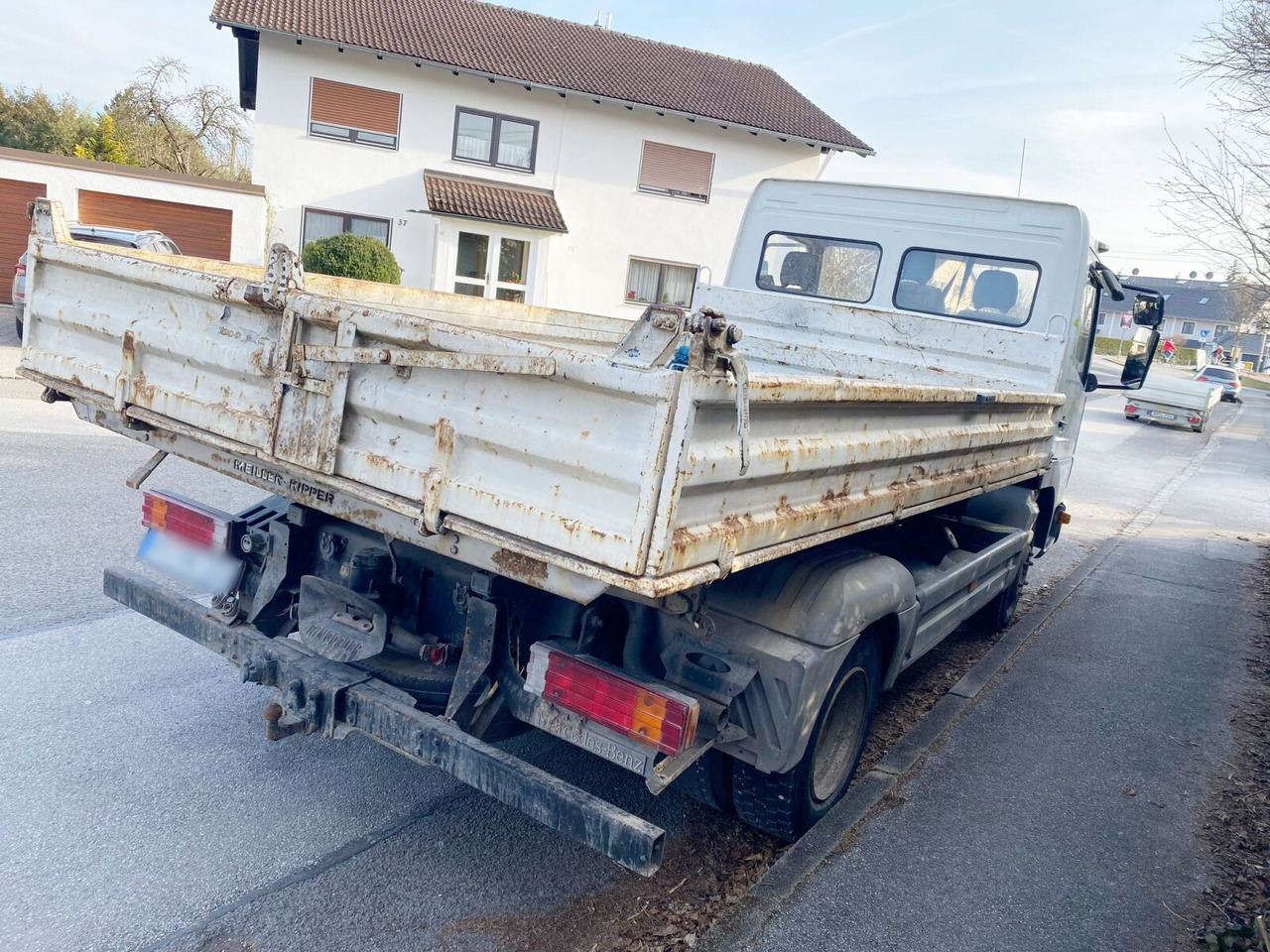 מזהיר Mercedes-Benz Atego 815 K 4x2 Atego 815 K 4x2, 2 x AHK, Meiller: תמונה 6