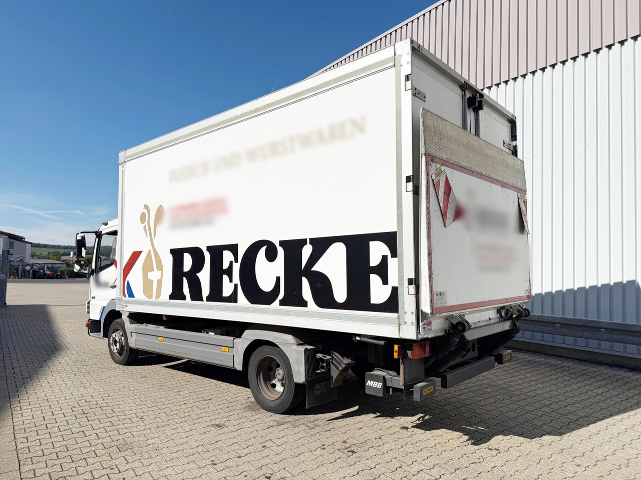 Mercedes-Benz Atego 816 L 4x2 Atego 816 L 4x2, Kühlkoffer, ThermoKing, Trennwand, LBW MBB - משאית: תמונה 4 Mercedes-Benz Atego 816 L 4x2 Atego 816 L 4x2, Kühlkoffer, ThermoKing, Trennwand, LBW MBB - משאית: תמונה 4