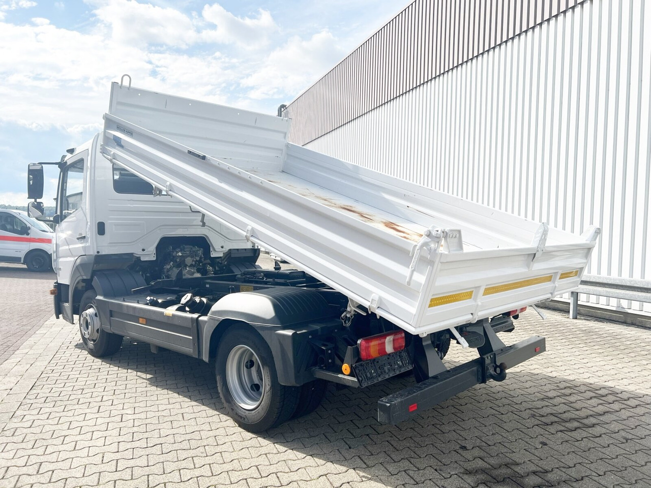מזהיר Mercedes-Benz Atego 818 K 4x2 Atego 818 K 4x2, 2x AHK, Meiller-Kipper, mehrfach Vorhanden!: תמונה 8