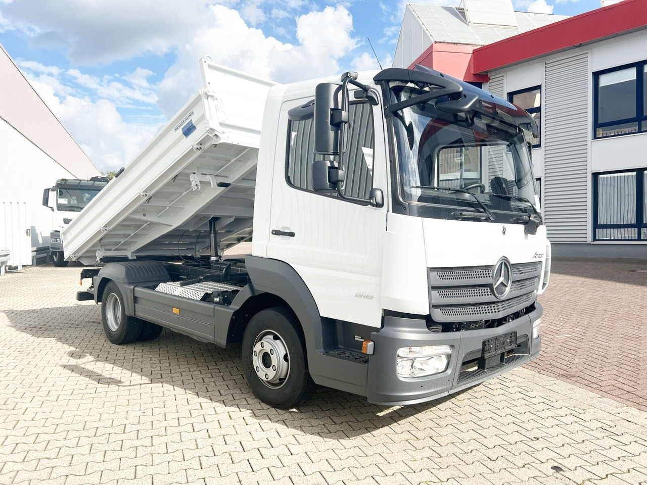 מזהיר Mercedes-Benz Atego 818 K 4x2 Atego 818 K 4x2, 2x AHK, Meiller-Kipper, mehrfach Vorhanden!: תמונה 6
