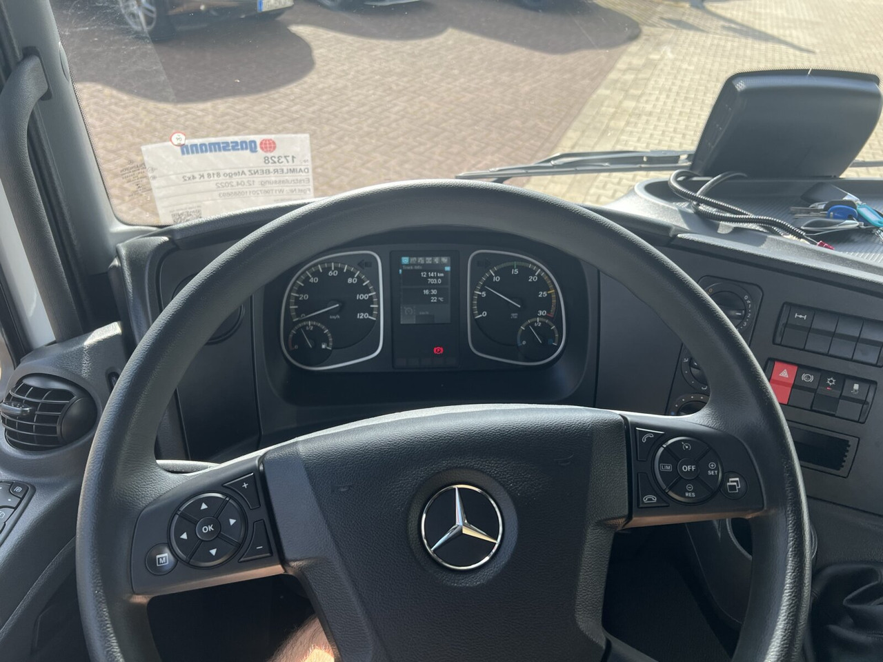 מזהיר Mercedes-Benz Atego 818 K 4x2 Atego 818 K 4x2, 2x AHK, Meiller-Kipper, mehrfach Vorhanden!: תמונה 5