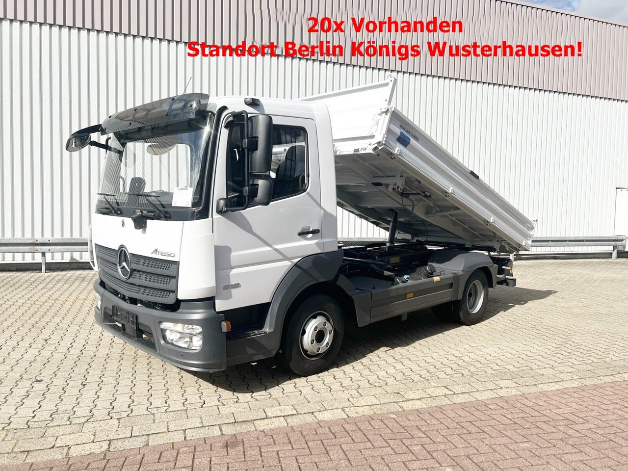 Mercedes-Benz Atego 818 K 4x2 Atego 818 K 4x2, Meiller-Kipper, mehrfach Vorhanden! - מזהיר: תמונה 1 Mercedes-Benz Atego 818 K 4x2 Atego 818 K 4x2, Meiller-Kipper, mehrfach Vorhanden! - מזהיר: תמונה 1