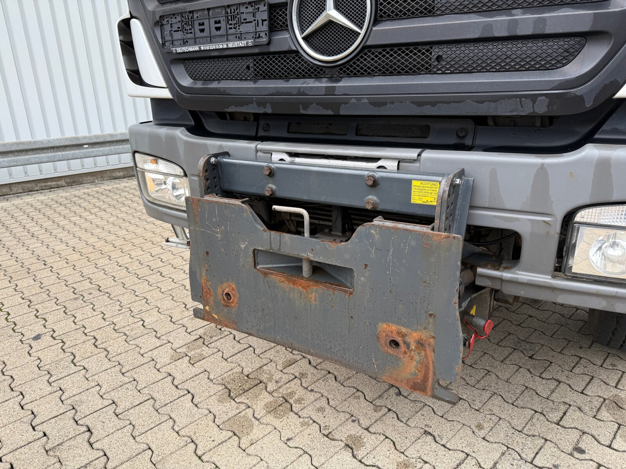 משאית דילוג העמסה Mercedes-Benz Axor 1824 AK 4x4 Axor 1824 AK 4x4, Tele-Absetzer, Winterdienstausstattung: תמונה 10