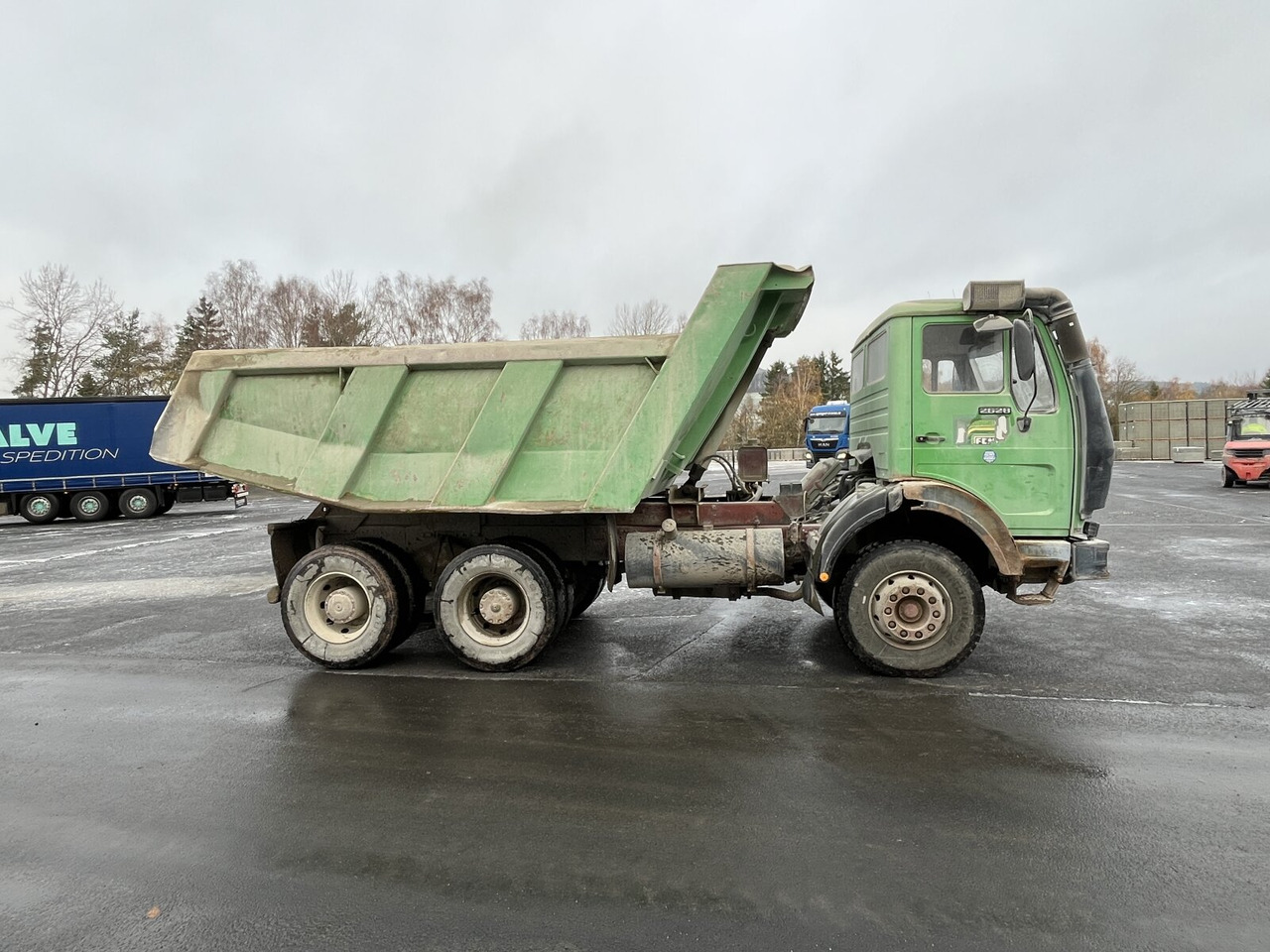 Mercedes-Benz NG 2628 K 6x4 NG 2628 K 6x4, V8, MEILLER Stahlmulde ca. 10³ - מסיר פסולת: תמונה 2 Mercedes-Benz NG 2628 K 6x4 NG 2628 K 6x4, V8, MEILLER Stahlmulde ca. 10³ - מסיר פסולת: תמונה 2