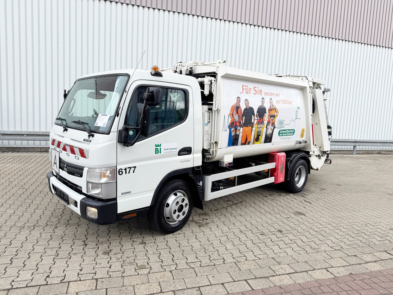 Mitsubishi Fuso 7C18 4x2 Fuso 7C18 4x2, EEV, Zöller ASF HL Micro XL, Zöller Schüttung - משאית: תמונה 1 Mitsubishi Fuso 7C18 4x2 Fuso 7C18 4x2, EEV, Zöller ASF HL Micro XL, Zöller Schüttung - משאית: תמונה 1