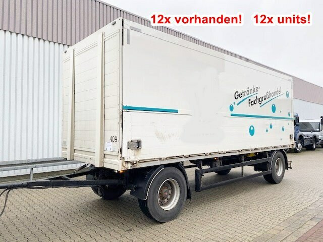 Orten PRASQ 18 Getränkeanhänger PRASQ 18 Getränkeanhänger, Stapleraufnahme, 12x Vorhanden! - קרון נגרר בתיבה סגורה: תמונה 1 Orten PRASQ 18 Getränkeanhänger PRASQ 18 Getränkeanhänger, Stapleraufnahme, 12x Vorhanden! - קרון נגרר בתיבה סגורה: תמונה 1