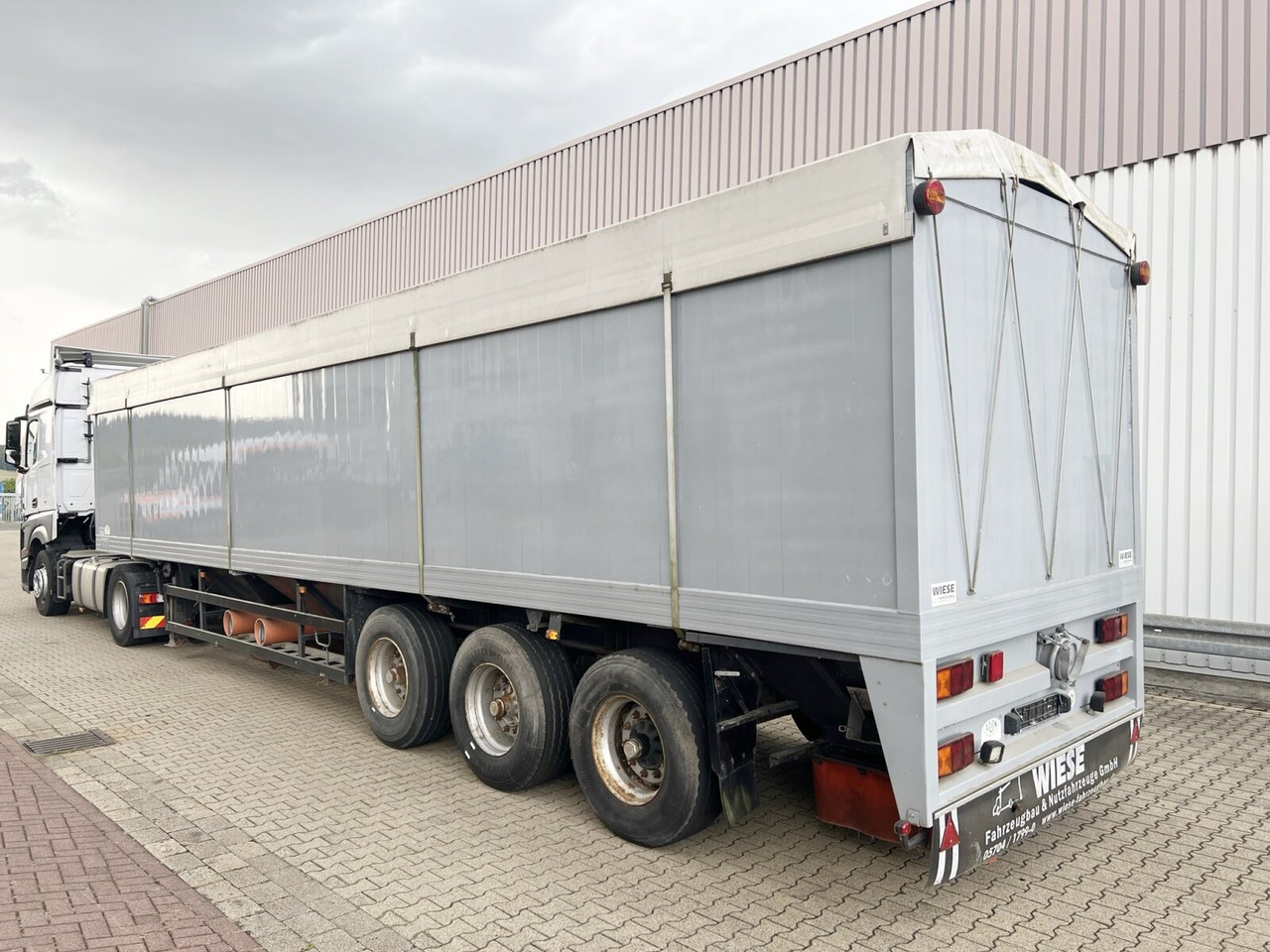 סמיטריילר מכל SD163/8/66 Kombiliner Köhler-Elmshorn, SD163/8/66 Kombiliner, Staub- und Rieselgut, Tank ca. 25m³: תמונה 11