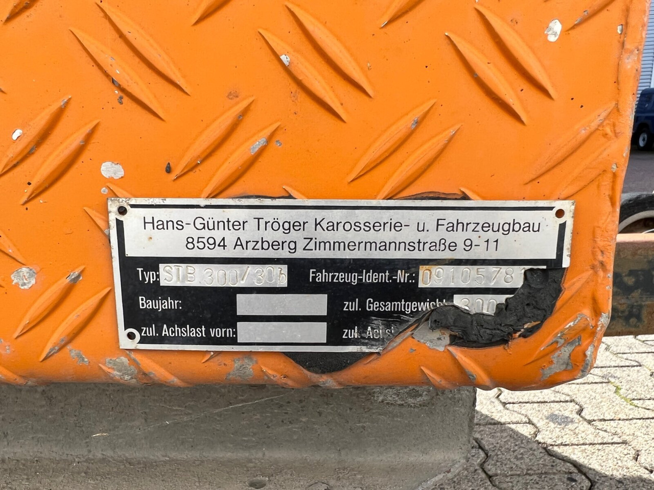 STB 300/30B STB 300/30B - קרון נגרר לצמחים: תמונה 3 STB 300/30B STB 300/30B - קרון נגרר לצמחים: תמונה 3