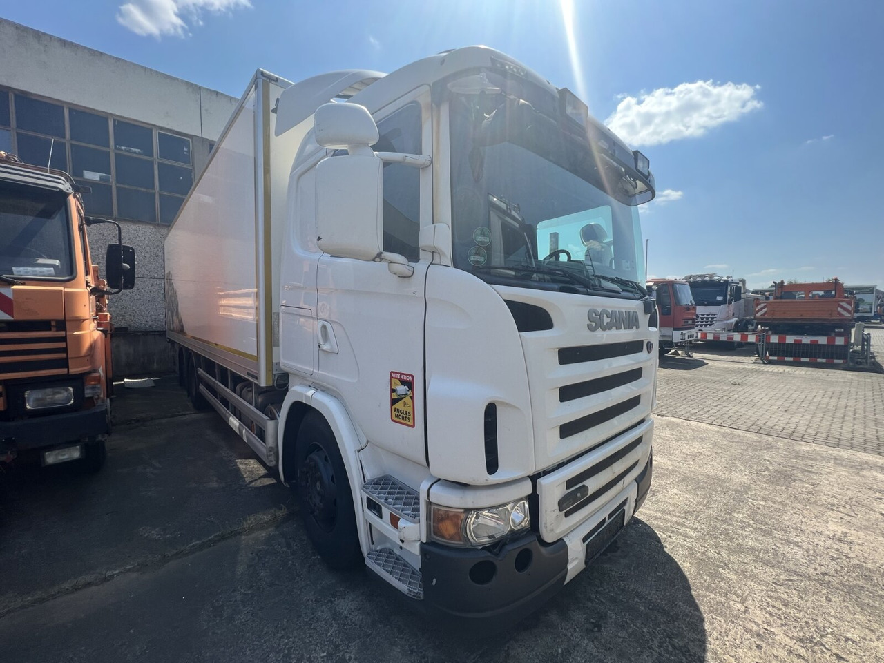 משאית תיבה Scania G420 6x2, ERSATZTEILSPENDER! G420 6x2, Liftachse, Hiab LBW, Motor defekt!: תמונה 8