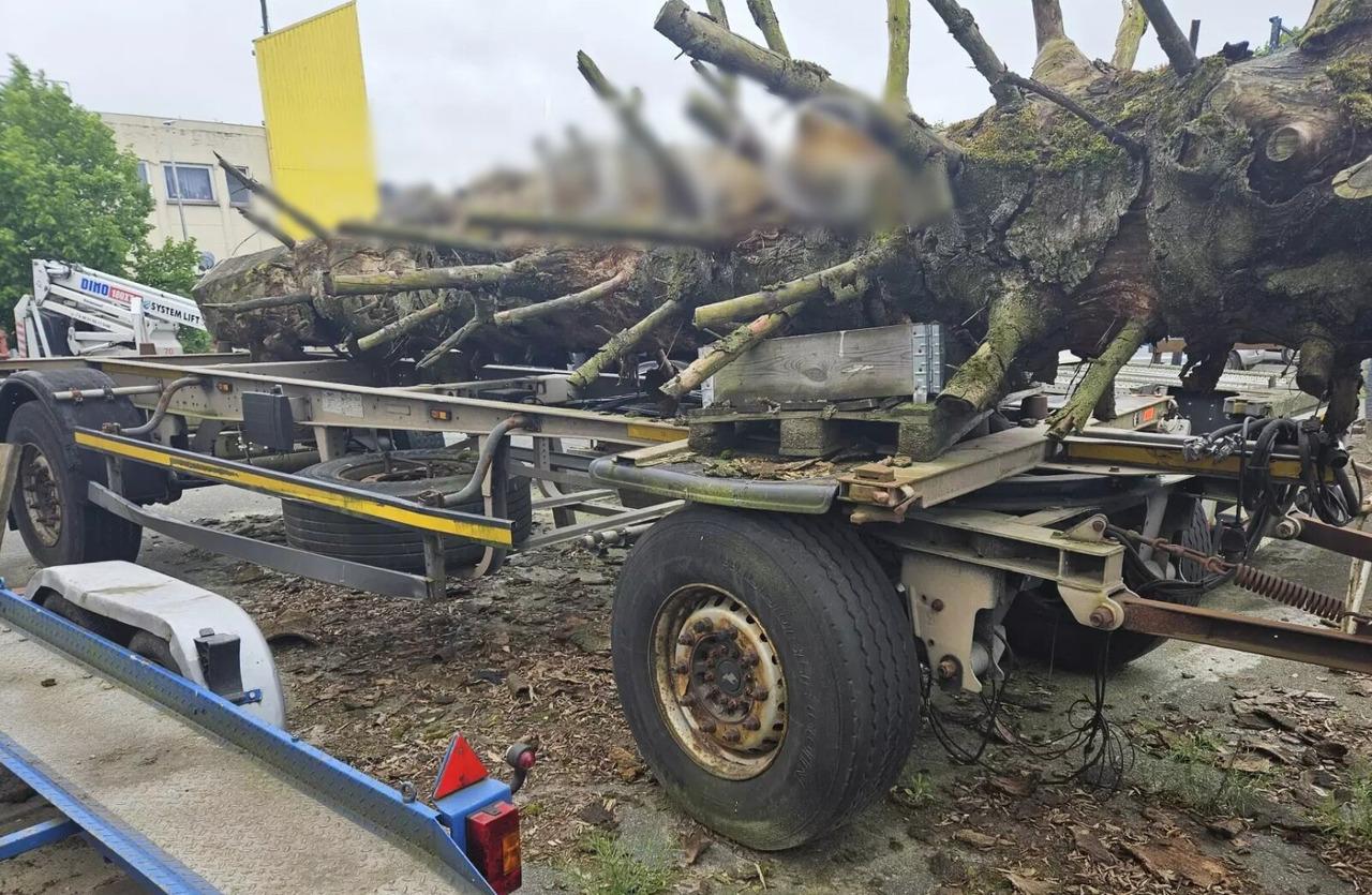 Schmitz Cargobull AWF 18 AWF 18, Verzinkt - קרון נגרר מוביל מכולות/ החלפת גוף: תמונה 1 Schmitz Cargobull AWF 18 AWF 18, Verzinkt - קרון נגרר מוביל מכולות/ החלפת גוף: תמונה 1