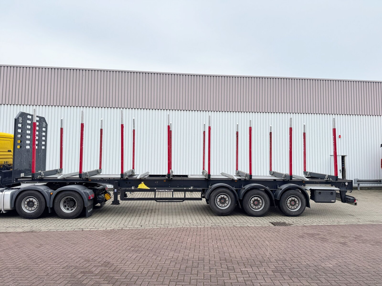 Schwarzmüller 3-Achs Holzauflieger 3-Achs Holzauflieger, Liftachse, MEHRFACH VORHANDEN! - סמיטריילר עץ: תמונה 5 Schwarzmüller 3-Achs Holzauflieger 3-Achs Holzauflieger, Liftachse, MEHRFACH VORHANDEN! - סמיטריילר עץ: תמונה 5
