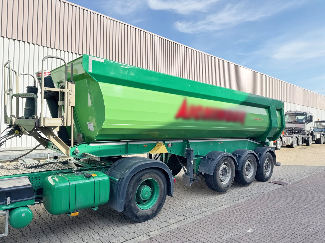Schwarzmüller K-Serie Kippauflieger K-Serie Kippauflieger, Hardoxmulde ca. 25m³, 2x Liftachse - סמיטריילר: תמונה 1 Schwarzmüller K-Serie Kippauflieger K-Serie Kippauflieger, Hardoxmulde ca. 25m³, 2x Liftachse - סמיטריילר: תמונה 1