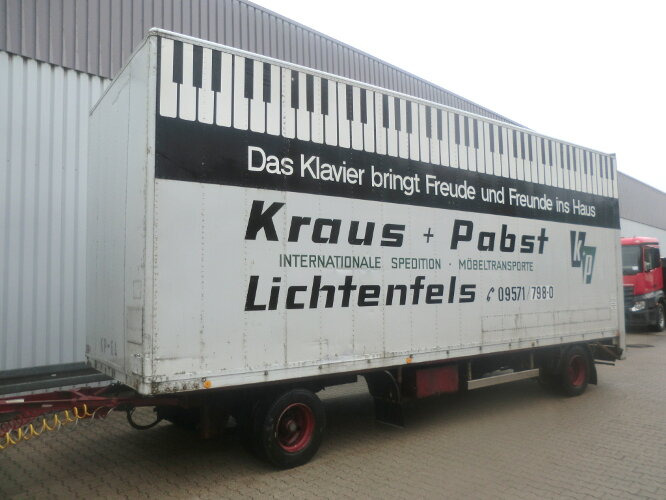 Sommer AC 160 TVL Sommer AC 160 TL, Möbelkofferanhänger, LBW, 55cbm - קרון נגרר בתיבה סגורה: תמונה 1 Sommer AC 160 TVL Sommer AC 160 TL, Möbelkofferanhänger, LBW, 55cbm - קרון נגרר בתיבה סגורה: תמונה 1