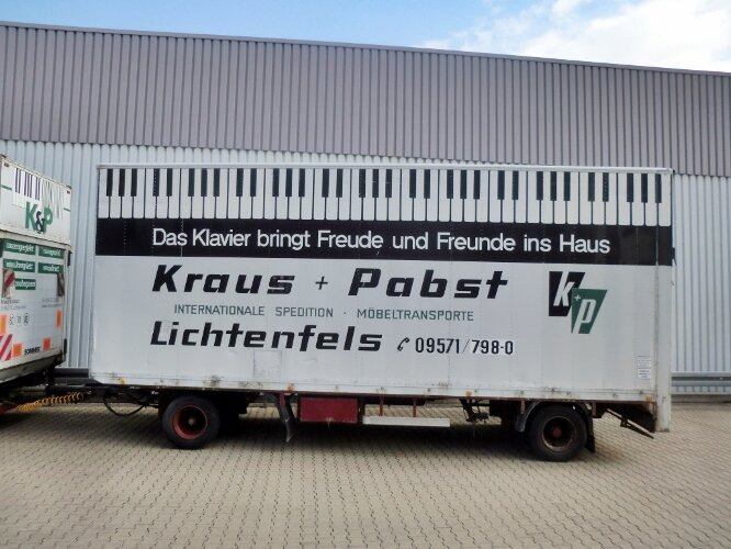 Sommer - - Sommer AC 160 TL, Möbelkofferanhänger, LBW, 55cbm - קרון נגרר בתיבה סגורה: תמונה 3 Sommer - - Sommer AC 160 TL, Möbelkofferanhänger, LBW, 55cbm - קרון נגרר בתיבה סגורה: תמונה 3