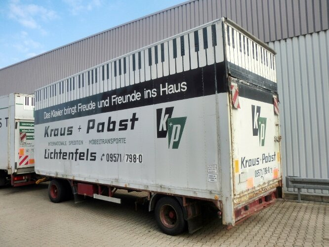 Sommer - - Sommer AC 160 TL, Möbelkofferanhänger, LBW, 55cbm - קרון נגרר בתיבה סגורה: תמונה 2 Sommer - - Sommer AC 160 TL, Möbelkofferanhänger, LBW, 55cbm - קרון נגרר בתיבה סגורה: תמונה 2