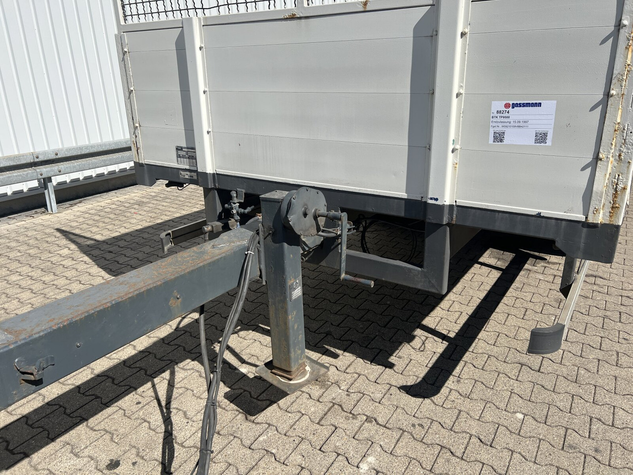 קרון נגרר צד נופל/ שטוח TP9500 TP9500: תמונה 8