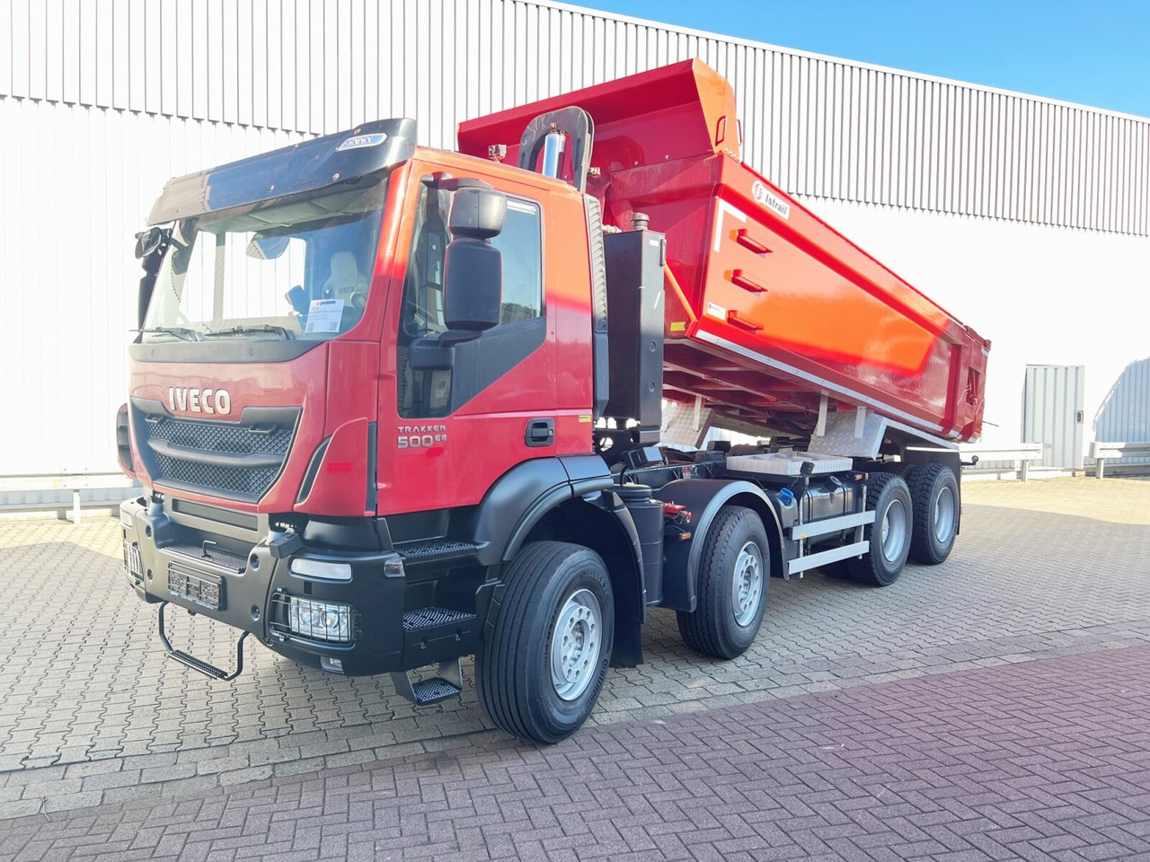 Trakker AD410T50 8x4 Trakker AD410T50 8x4, Stahlmulde ca. 16m³, hydr. Heckklappe - מזהיר: תמונה 1 Trakker AD410T50 8x4 Trakker AD410T50 8x4, Stahlmulde ca. 16m³, hydr. Heckklappe - מזהיר: תמונה 1