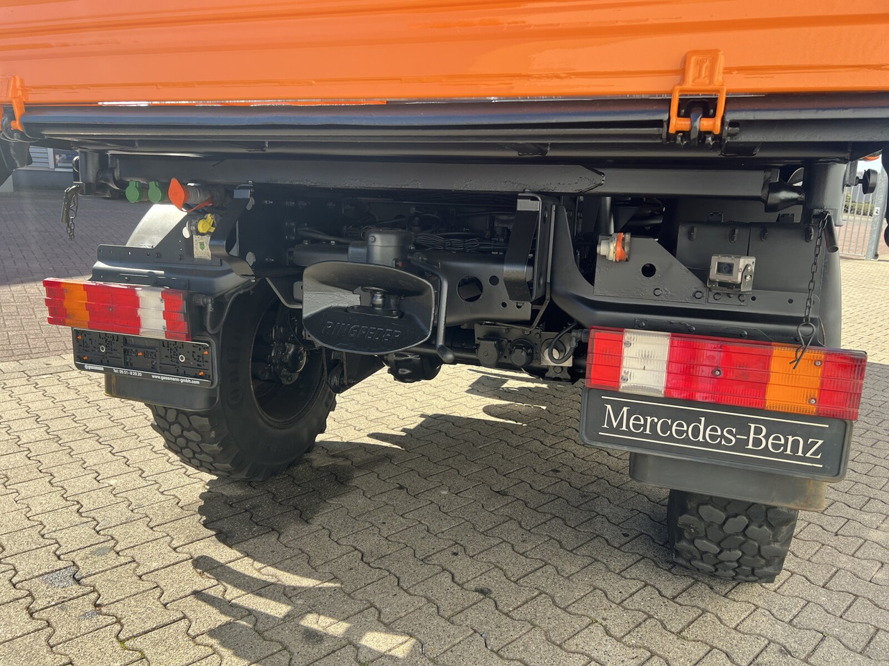 כלי רכב מסחרי Unimog U 20 U405/70 4x4 U 20 U405/70 4x4, Kipper, Winterdienstplatte: תמונה 15