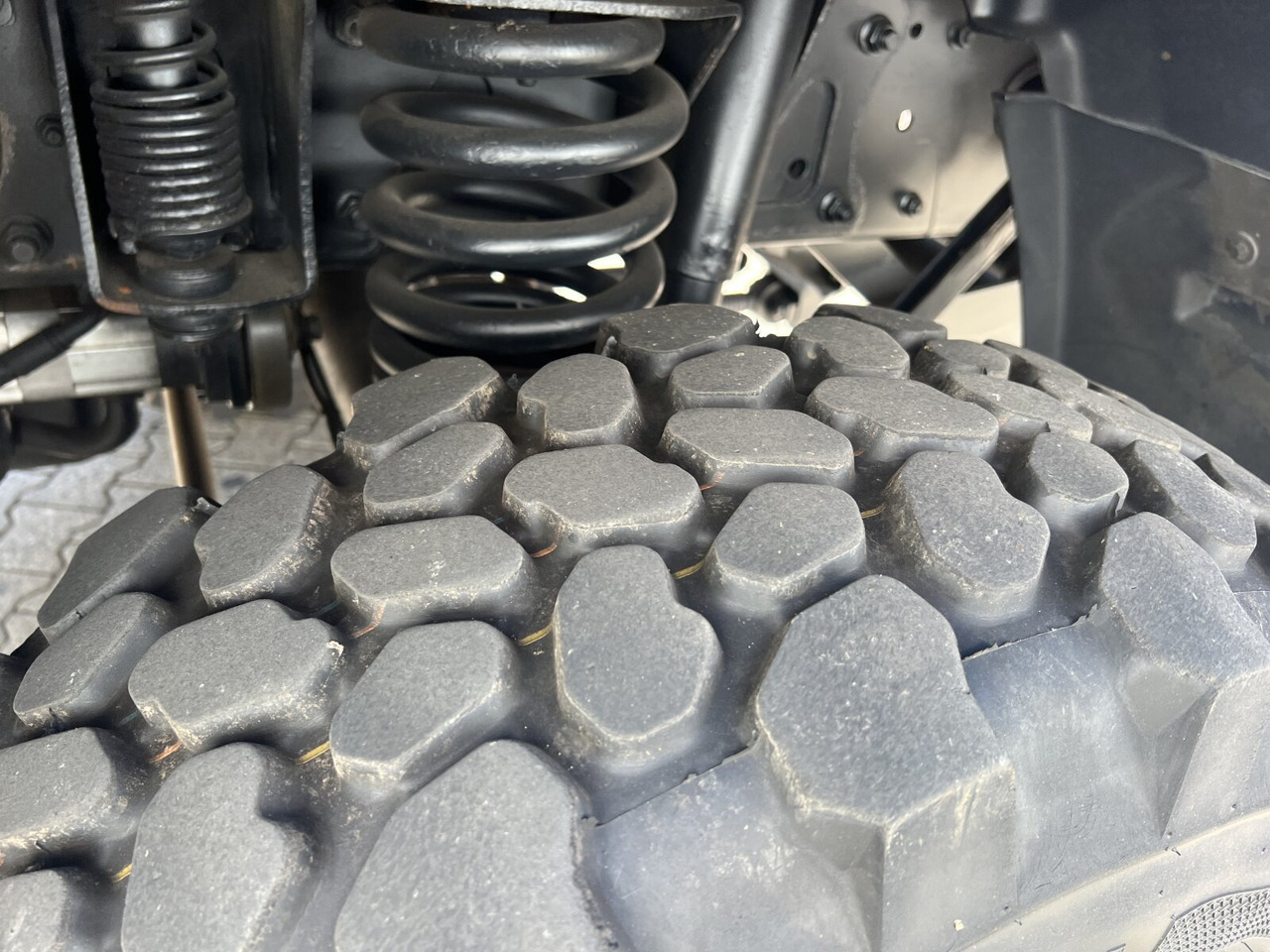 כלי רכב מסחרי Unimog U 20 U405/70 4x4 U 20 U405/70 4x4, Kipper, Winterdienstplatte: תמונה 6