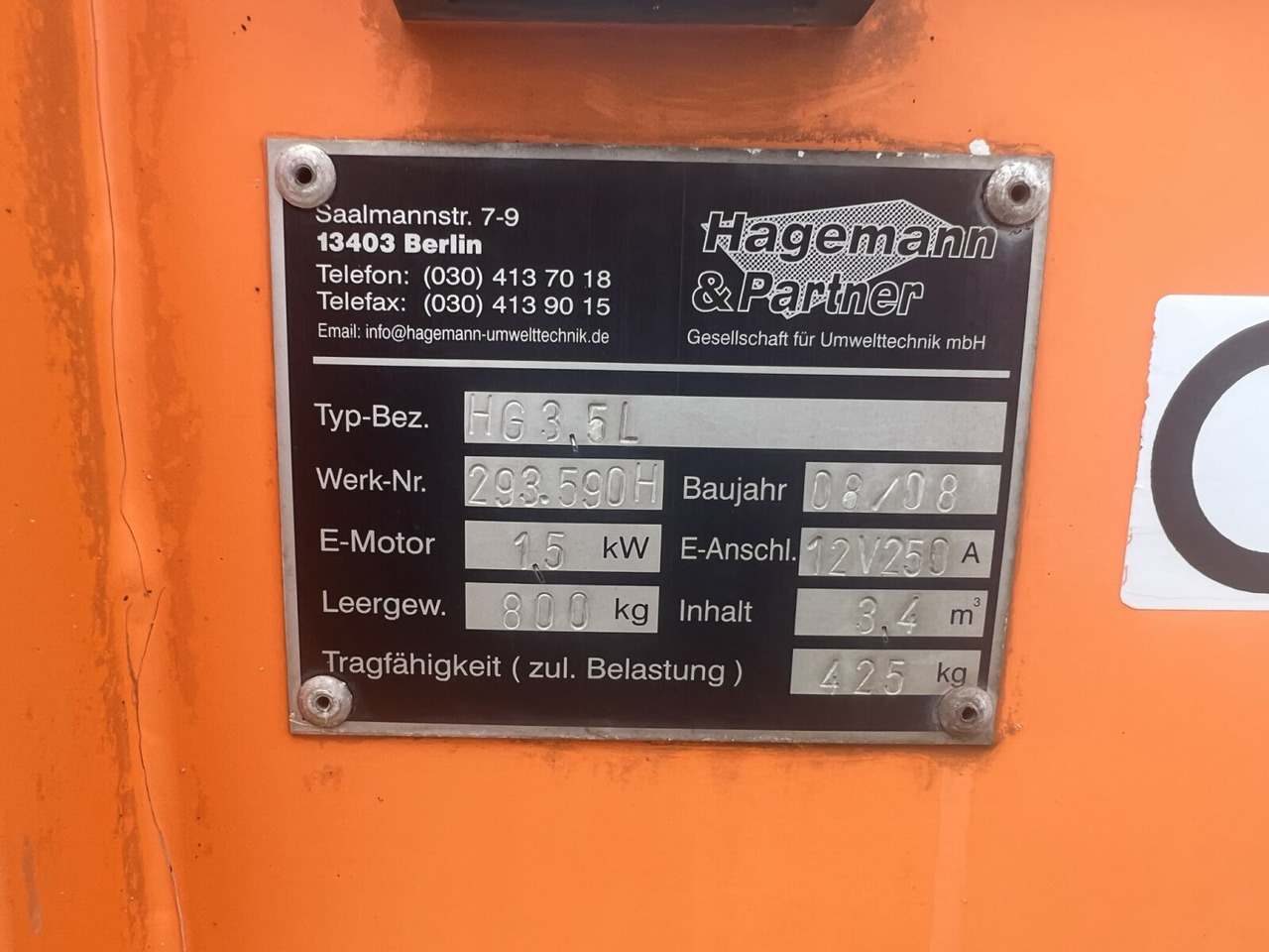 Volkswagen T5 1.9 TDI 4x2 Müllwagen T5 1.9 TDI 4x2, Hagemann Müllpreßaufbau ca. 3,4m³, Rechtslenker - משאית אשפה: תמונה 3 Volkswagen T5 1.9 TDI 4x2 Müllwagen T5 1.9 TDI 4x2, Hagemann Müllpreßaufbau ca. 3,4m³, Rechtslenker - משאית אשפה: תמונה 3