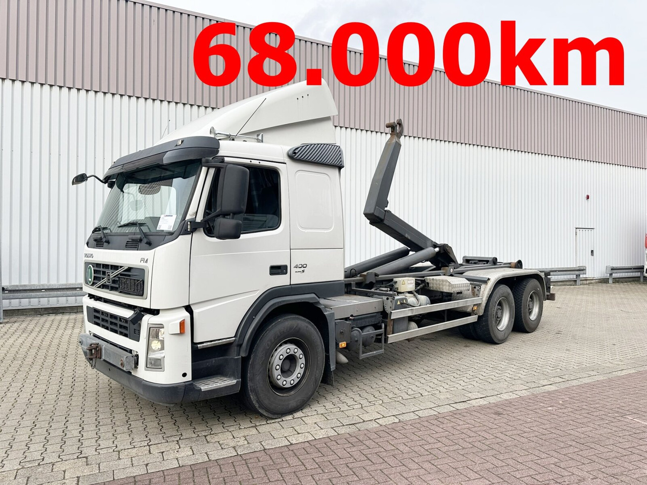 Volvo FM 400 6x4 R FM 400/6x4 R, VDL S-21-6200 4.50 bis 7.00m Container - משאית הרמת וו: תמונה 1 Volvo FM 400 6x4 R FM 400/6x4 R, VDL S-21-6200 4.50 bis 7.00m Container - משאית הרמת וו: תמונה 1