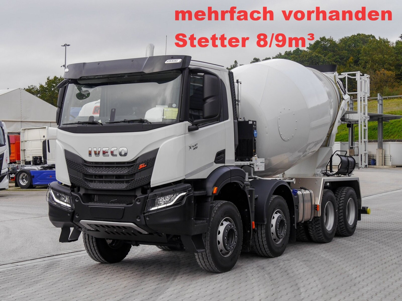 X-Way AD360X40BZ 8x4 X-Way AD360X40BZ 8x4, Stetter 8/9m³ - משאית מערבלת בטון: תמונה 1 X-Way AD360X40BZ 8x4 X-Way AD360X40BZ 8x4, Stetter 8/9m³ - משאית מערבלת בטון: תמונה 1