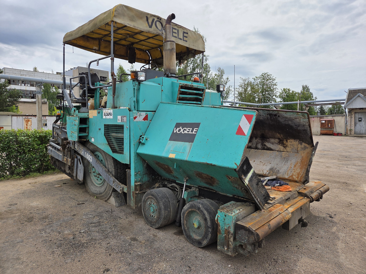 Vogele Super 1603, 6-83 - מרצף אספלט: תמונה 3 Vogele Super 1603, 6-83 - מרצף אספלט: תמונה 3