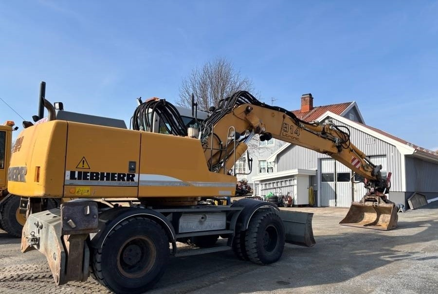 Liebherr A 914 Litronic A2-PL Tiltrotator 30Km/h - מחפר גלגלים: תמונה 3 Liebherr A 914 Litronic A2-PL Tiltrotator 30Km/h - מחפר גלגלים: תמונה 3