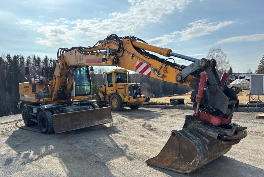 Liebherr A 914 Litronic A2-PL Tiltrotator 30Km/h - מחפר גלגלים: תמונה 4 Liebherr A 914 Litronic A2-PL Tiltrotator 30Km/h - מחפר גלגלים: תמונה 4