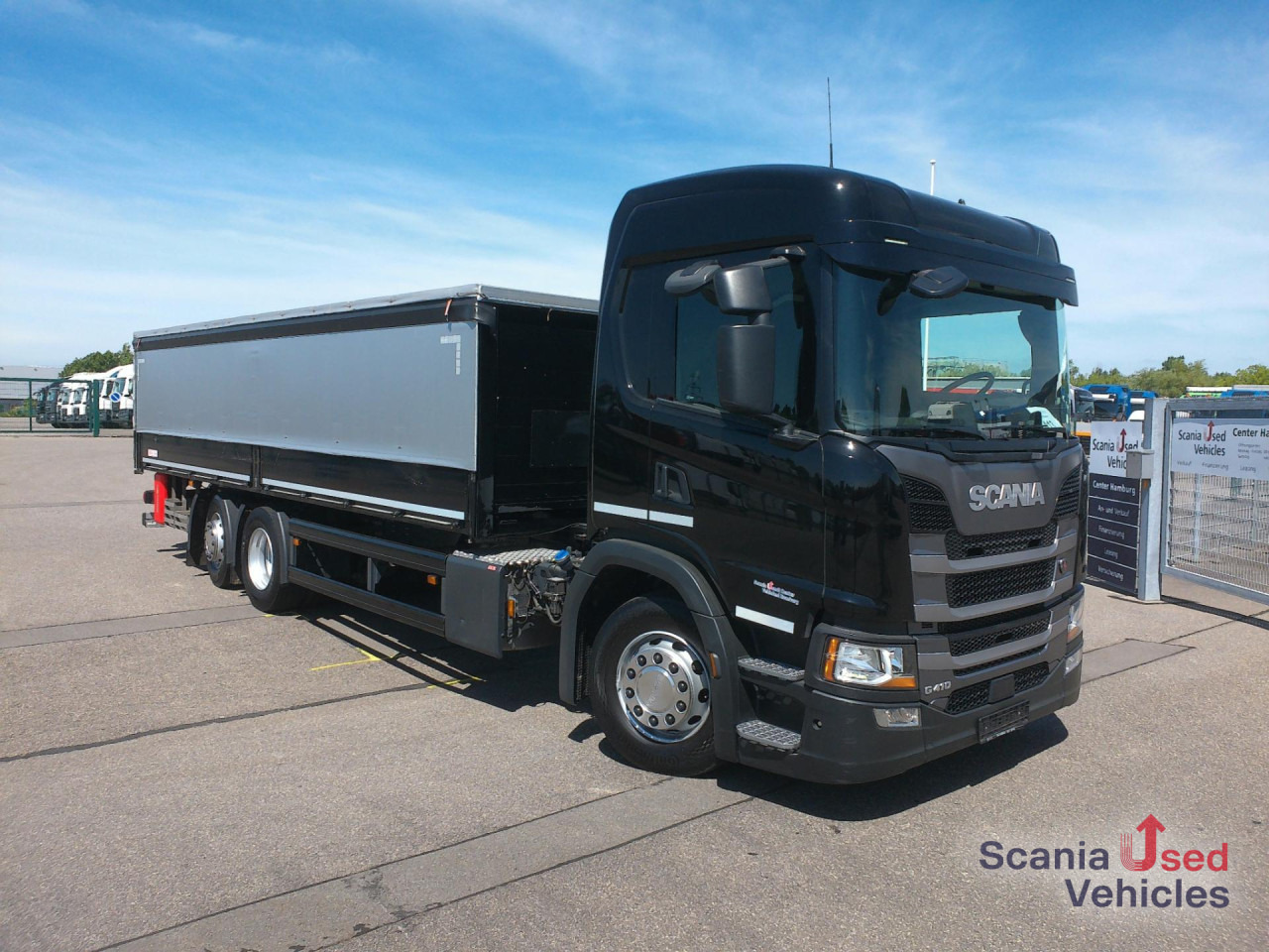 SCANIA G 410 B6x2*4NA Lenk- Liftachse, Boardwand - משאית וילונות צד: תמונה 1 SCANIA G 410 B6x2*4NA Lenk- Liftachse, Boardwand - משאית וילונות צד: תמונה 1