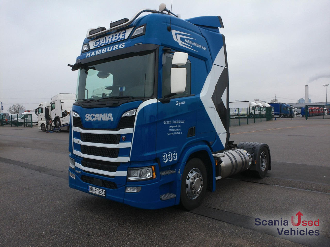 SCANIA R 410 A4x2LA LNG - יחידת טרקטור: תמונה 1 SCANIA R 410 A4x2LA LNG - יחידת טרקטור: תמונה 1