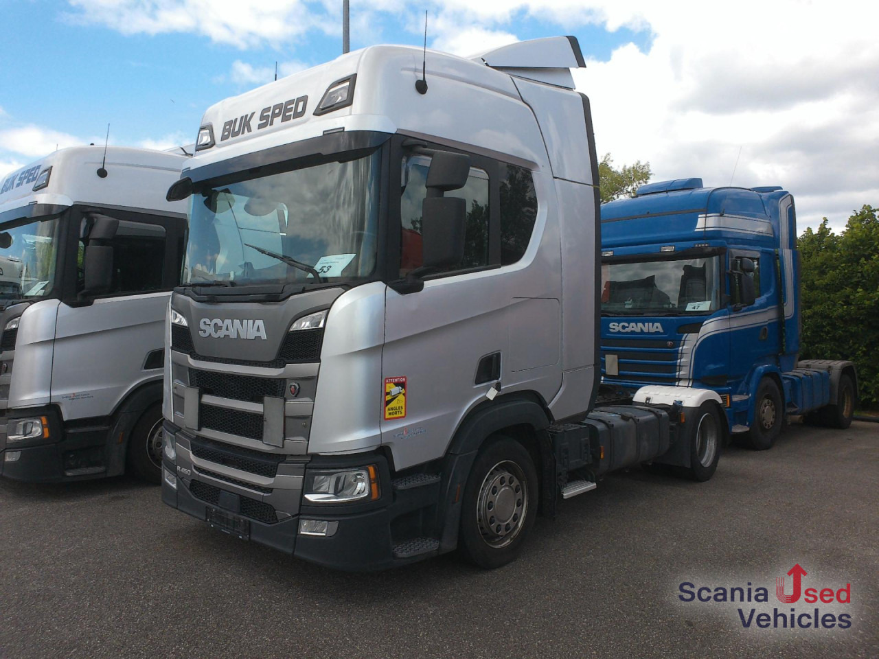 SCANIA R 450 A4x2EB Standklima Solaranlage!!! - יחידת טרקטור: תמונה 1 SCANIA R 450 A4x2EB Standklima Solaranlage!!! - יחידת טרקטור: תמונה 1