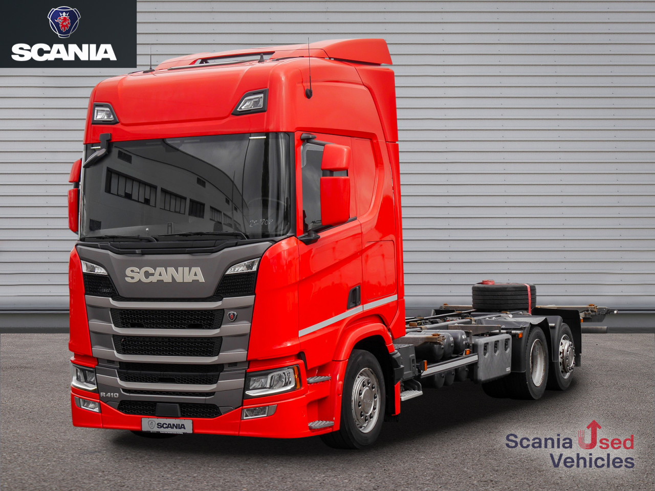 SCANIA R 410 B6x2*4LB Jumbo, Lenkachse, Standklima - מוביל מכולות/ משאית החלפת גוף: תמונה 1 SCANIA R 410 B6x2*4LB Jumbo, Lenkachse, Standklima - מוביל מכולות/ משאית החלפת גוף: תמונה 1
