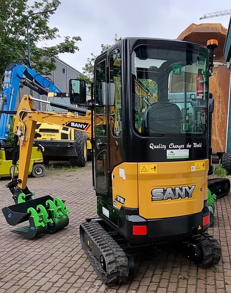 Sany SY18C - מיני מחפר: תמונה 2 Sany SY18C - מיני מחפר: תמונה 2