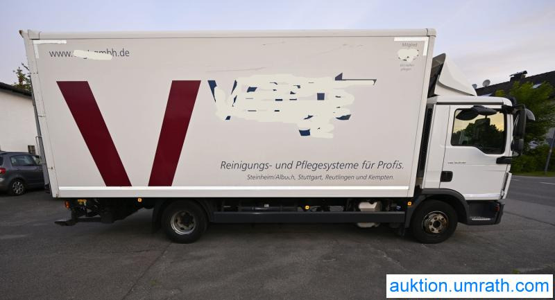 MAN (V181) MAN TGL 12.250 4x2 L/BL Koffer Ladebordwand Klimaautomatik NAVI Luftfederung Automatikgetriebe EURO 6 - משאית תיבה: תמונה 5 MAN (V181) MAN TGL 12.250 4x2 L/BL Koffer Ladebordwand Klimaautomatik NAVI Luftfederung Automatikgetriebe EURO 6 - משאית תיבה: תמונה 5