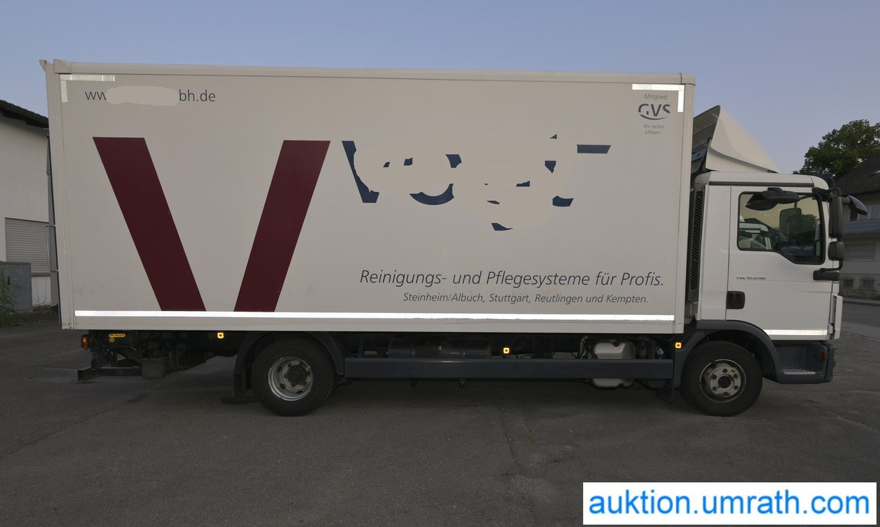 MAN (V182) TGL 12.250 4x2 L/BL Koffer Ladebordwand Klimaautomatik NAVI Luftfederung Automatikgetriebe EURO 6 - משאית תיבה: תמונה 4 MAN (V182) TGL 12.250 4x2 L/BL Koffer Ladebordwand Klimaautomatik NAVI Luftfederung Automatikgetriebe EURO 6 - משאית תיבה: תמונה 4