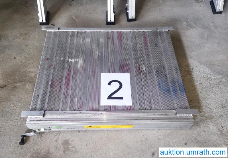 Posten Konvolut Zarges Plattform Laufsteg Bühne Überstieg Gehsteig Sockel Treppen Aluminium hochwertig - ציוד לסדנאות: תמונה 5 Posten Konvolut Zarges Plattform Laufsteg Bühne Überstieg Gehsteig Sockel Treppen Aluminium hochwertig - ציוד לסדנאות: תמונה 5