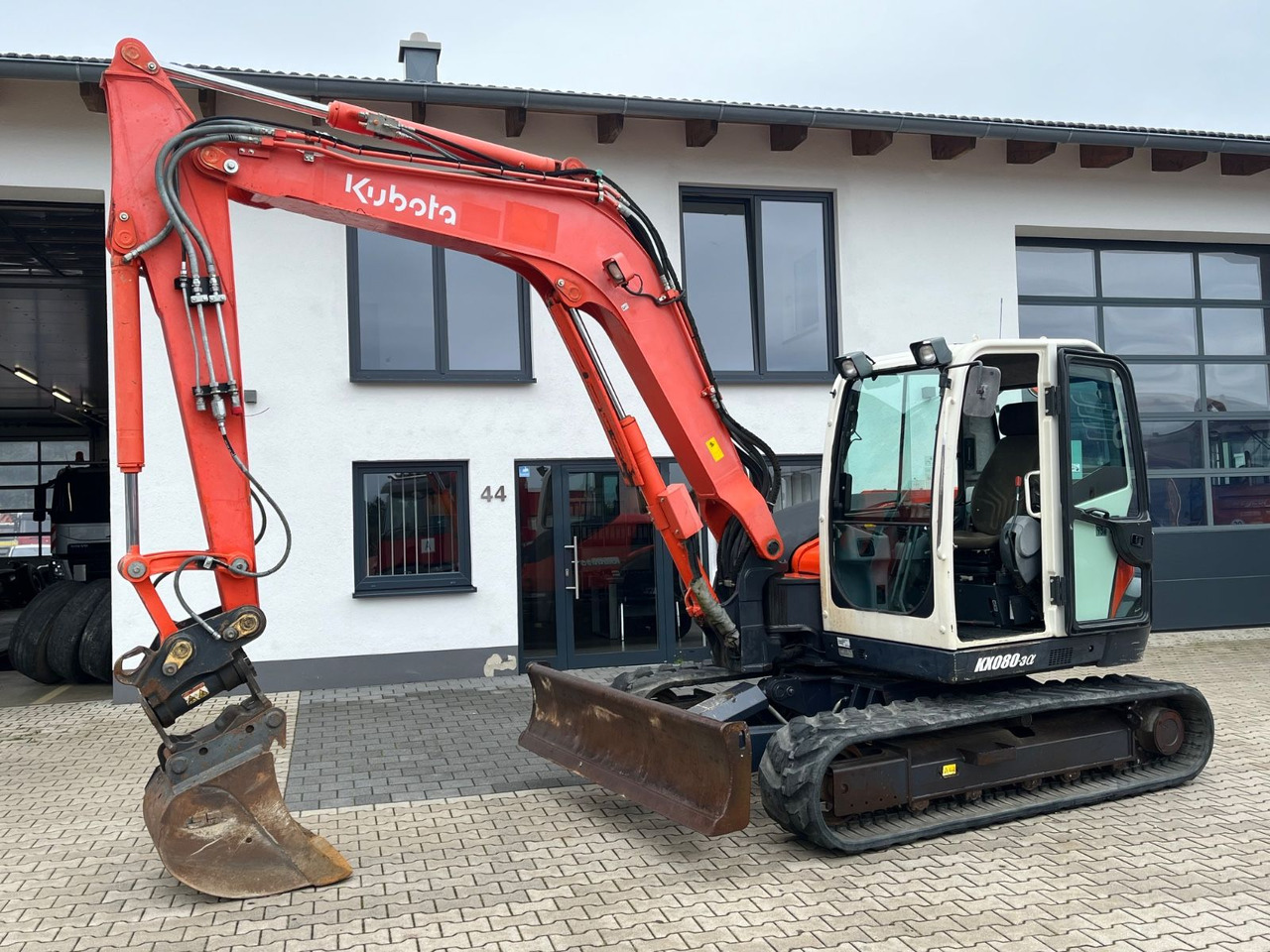 Kubota KX 080-3 Powertilt MS 08 - מיני מחפר: תמונה 1 Kubota KX 080-3 Powertilt MS 08 - מיני מחפר: תמונה 1