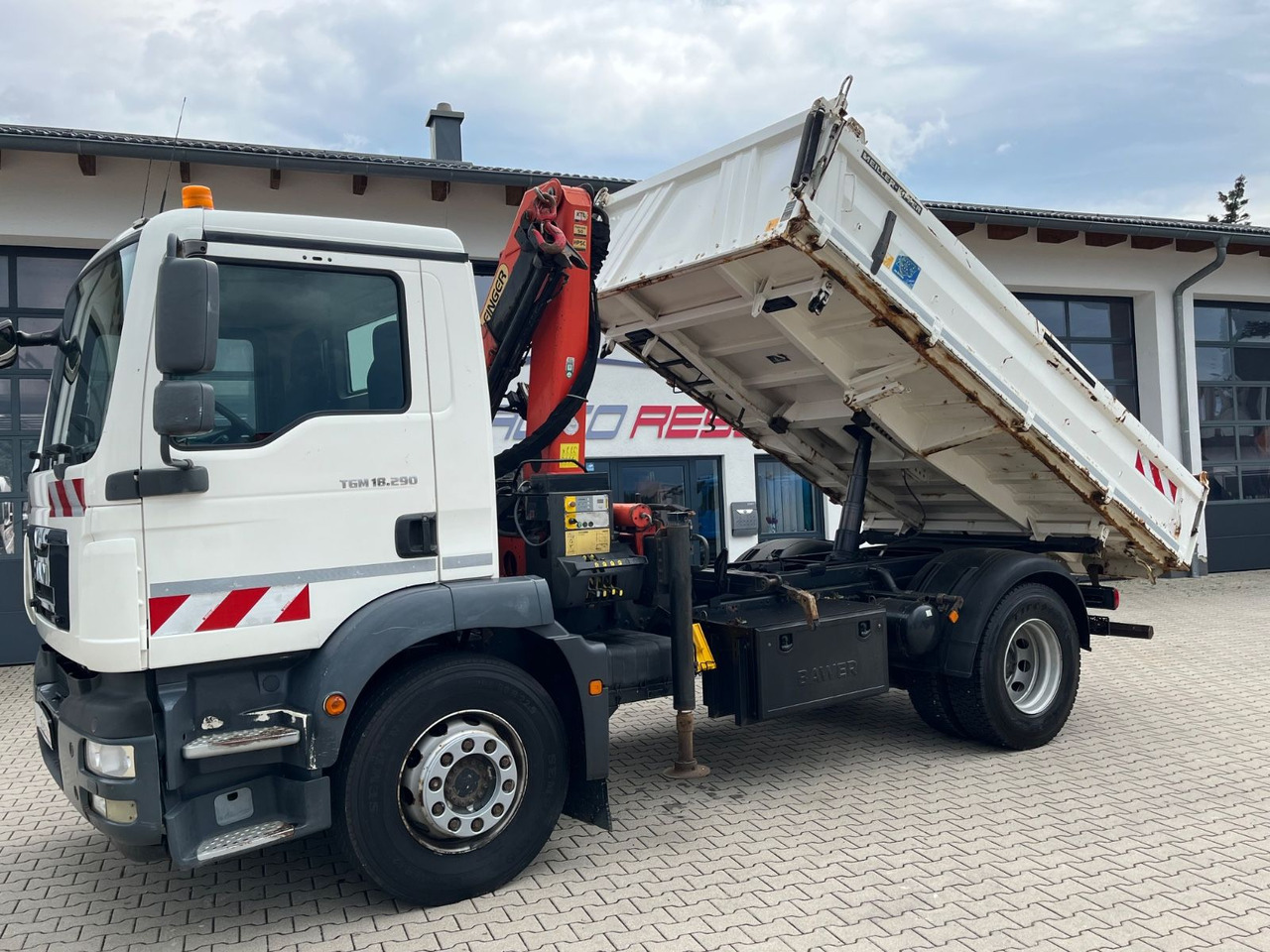 MAN TGM 18.290 Kipper Kran Palfinger PK 11001 - מזהיר, משאית מנוף: תמונה 5 MAN TGM 18.290 Kipper Kran Palfinger PK 11001 - מזהיר, משאית מנוף: תמונה 5
